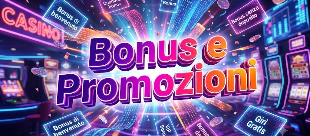 Bonus e promozioni